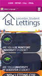 Mobile Screenshot of leicesterstudents.co.uk